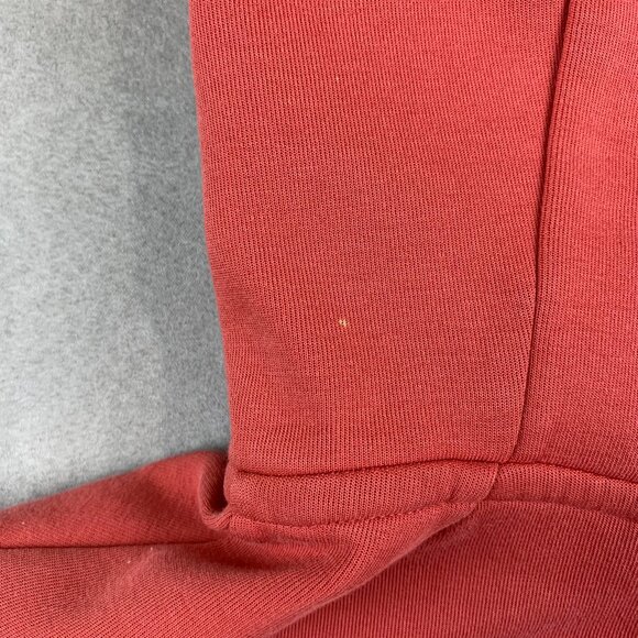 Nike Mens Sweater Small Salmon Pink Red Full Zip Hoodie Tech Fleece Windrunner - Picture 13 of 13